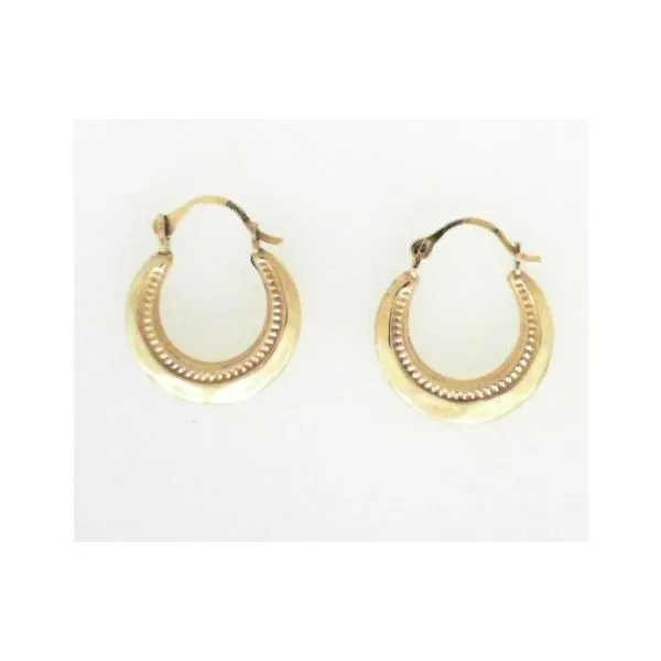 Gold Fashion Earring Reiniger Jewelers Swansea, IL