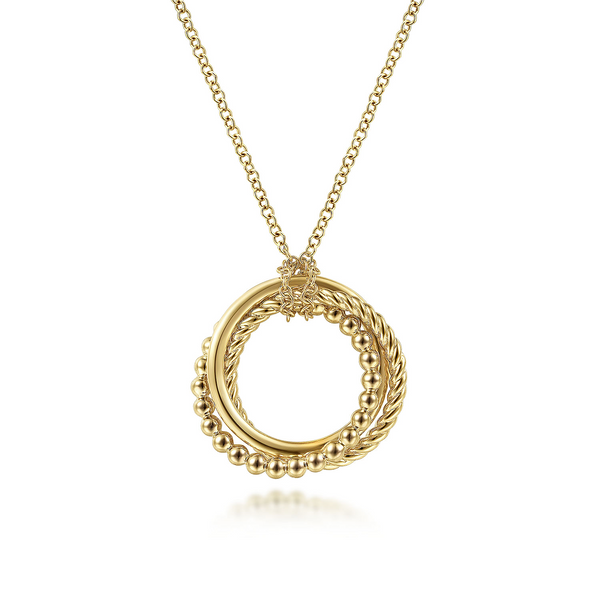 Gold Fashion Pendant Reiniger Jewelers Swansea, IL