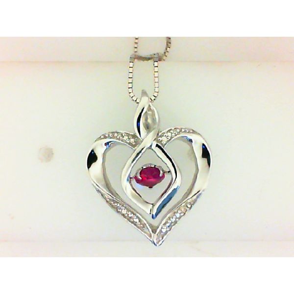 Silver Fashion Pendant Image 2 Reiniger Jewelers Swansea, IL