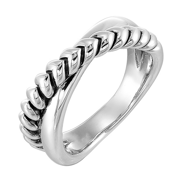 Sterling Silver Twist Ring Reiniger Jewelers Swansea, IL