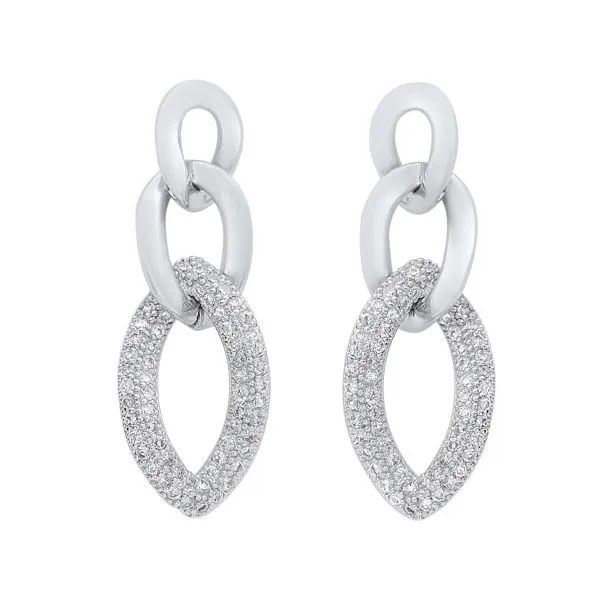 Silver Fashion Earrings Image 2 Reiniger Jewelers Swansea, IL