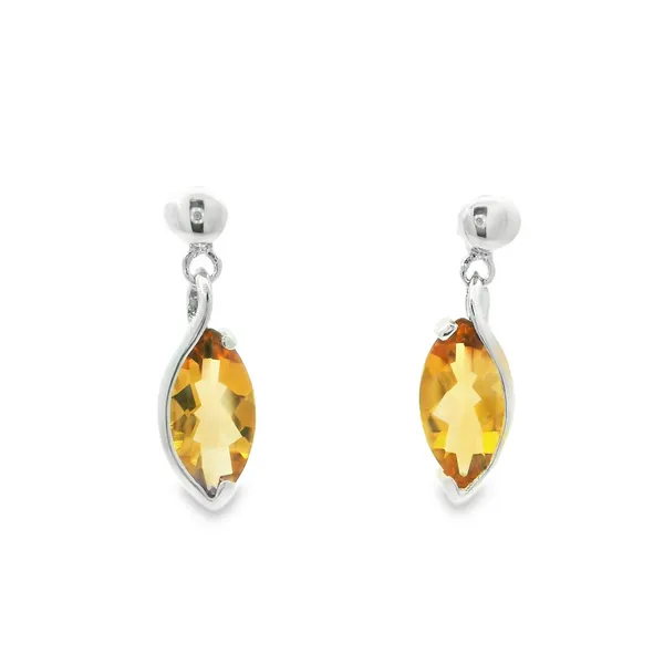 Sterling Silver Citrine Earrings Reiniger Jewelers Swansea, IL