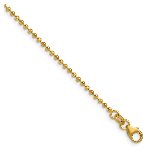 14KY Gold Bead Chain Rich Custom Jewelry Las Vegas, NV