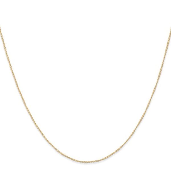 14KY Gold Carded Curb Chain with Spring Ring Clasp Rich Custom Jewelry Las Vegas, NV