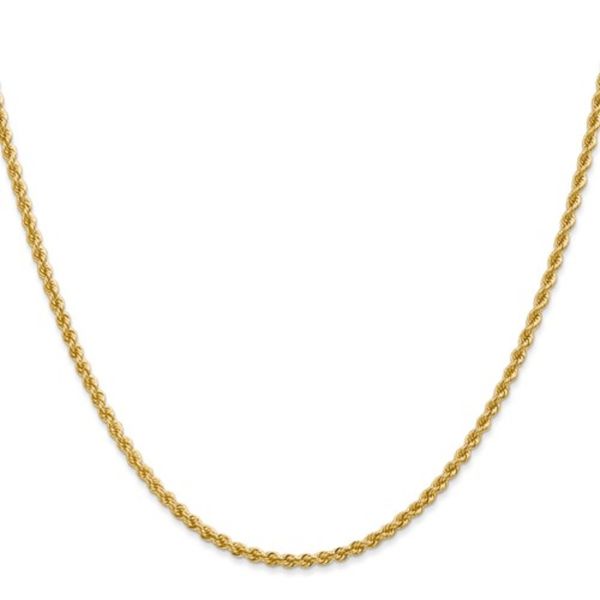 14KY Gold Regular Rope Chain Rich Custom Jewelry Las Vegas, NV