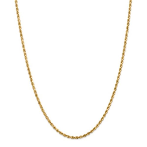 14KY Gold Polished Rope Chain Rich Custom Jewelry Las Vegas, NV