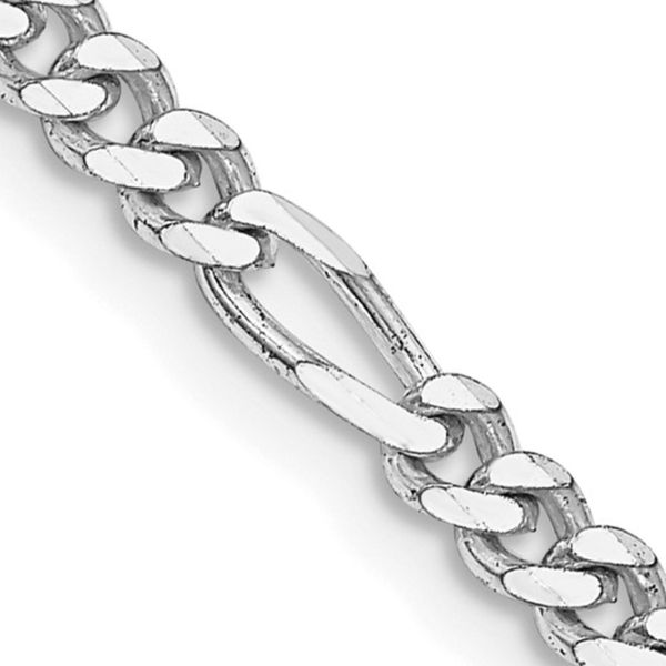 Sterling Silver Figaro Chain Rich Custom Jewelry Las Vegas, NV