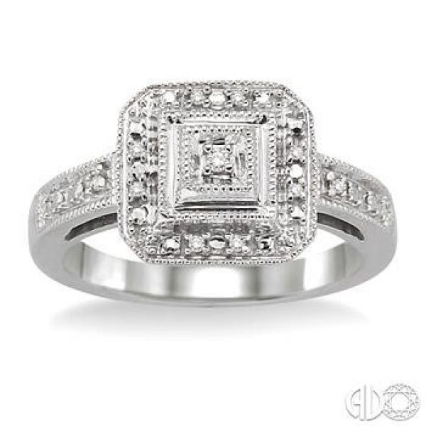 Sterling Silver 1/20ctw Diamond Fashion Ring Robert Irwin Jewelers Memphis, TN