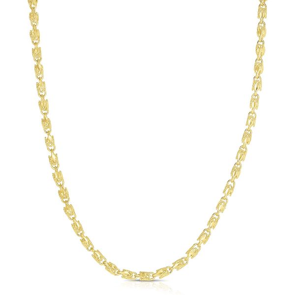 10 Karat Yellow Gold 24 Inch 4mm Turkish Rope Chain Robert Irwin Jewelers Memphis, TN
