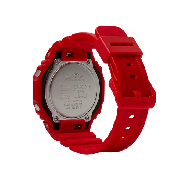 G-SHOCK Analog-Digital Men's Watch Resin Red GA2100-4A Image 2 Robert Irwin Jewelers Memphis, TN