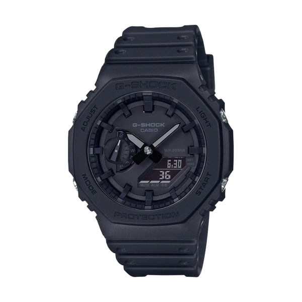 G-SHOCK Minimalist Black Carbon Fiber Men's Watch GA2100-1A1 Robert Irwin Jewelers Memphis, TN