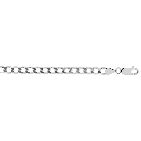 Sterling Silver 22 Inch 5.5mm Curb Chain With Lobster Clasp Robert Irwin Jewelers Memphis, TN