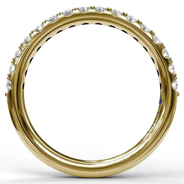 FANA 14 Karat Diamond Wedding Band Image 2 Roberts Jewelers Jackson, TN