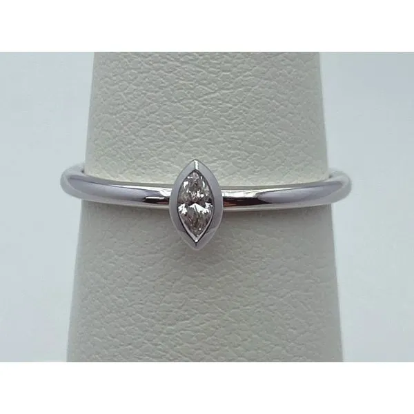 14k White Gold Marquise Diamond Ring Roberts Jewelers Jackson, TN