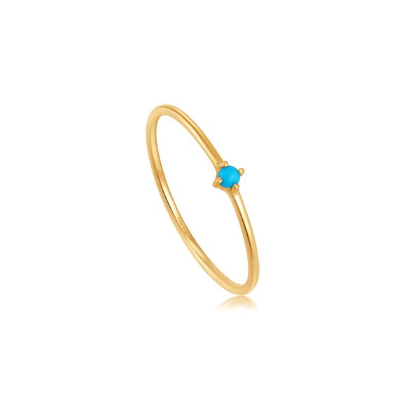 14kt Gold Turquoise Stone Ring Roberts Jewelers Jackson, TN
