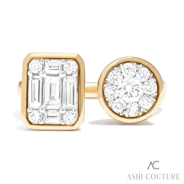 18K Yellow Gold Toi Et Moi Diamond Fashion Ring Roberts Jewelers Jackson, TN