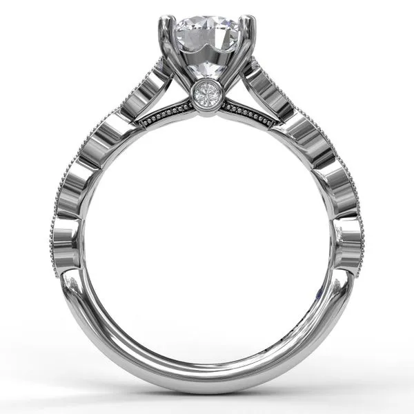 FANA Vintage Marquise Shaped Engagement Ring Image 4 Roberts Jewelers Jackson, TN