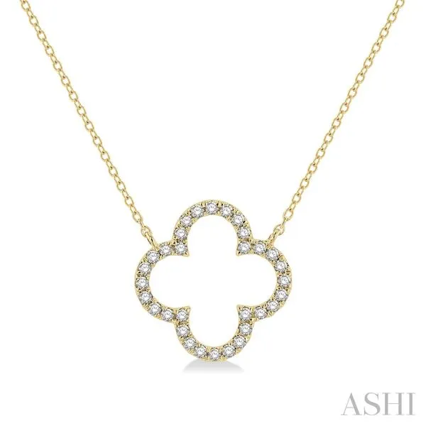 Clover Diamond Necklace Roberts Jewelers Jackson, TN