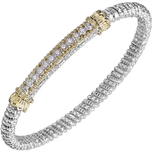 Sterling Silver and 14 Karat Yellow Gold Vahan Bracelet Roberts Jewelers Jackson, TN