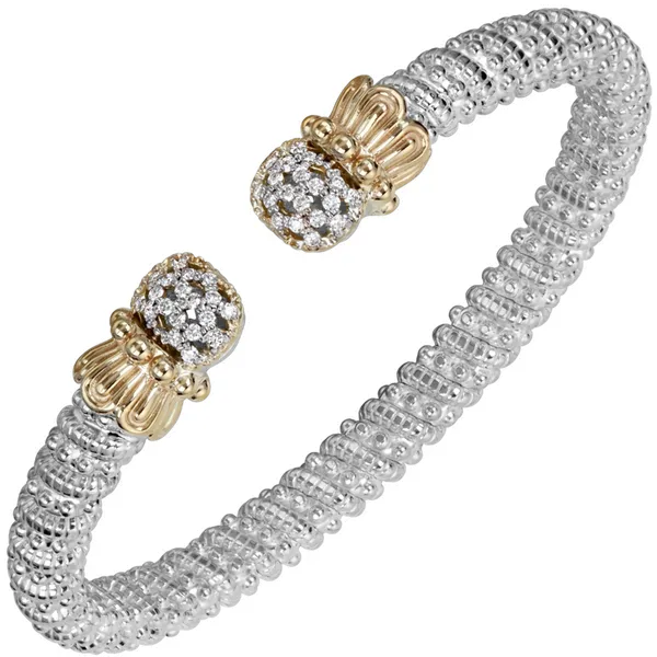 Sterling Silver and 14 Karat Yellow Gold Vahan Bracelet Roberts Jewelers Jackson, TN