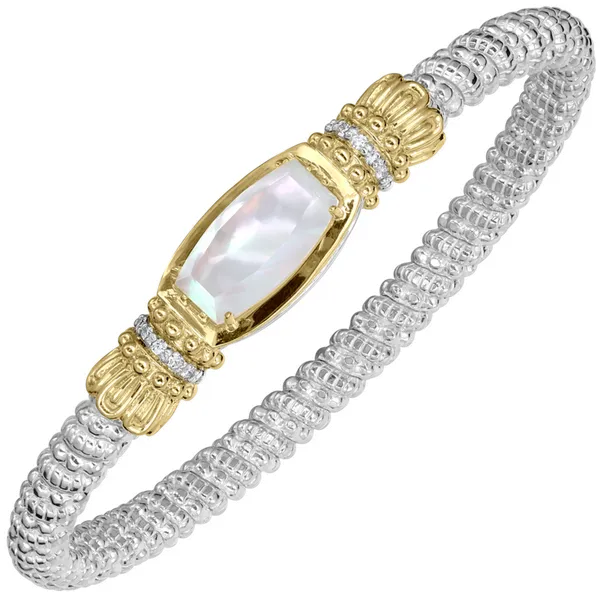 Sterling Silver and 14 Karat Yellow Gold Vahan Bracelet Roberts Jewelers Jackson, TN