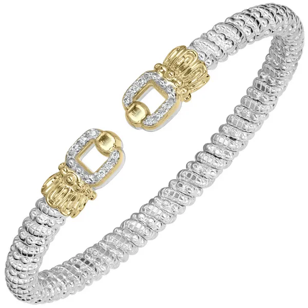 Sterling Silver and 14 Karat Yellow Gold Vahan Bracelet Roberts Jewelers Jackson, TN