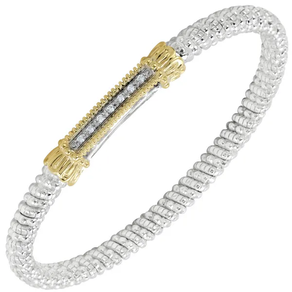 Sterling Silver and 14 Karat Yellow Gold Vahan Bracelet Roberts Jewelers Jackson, TN