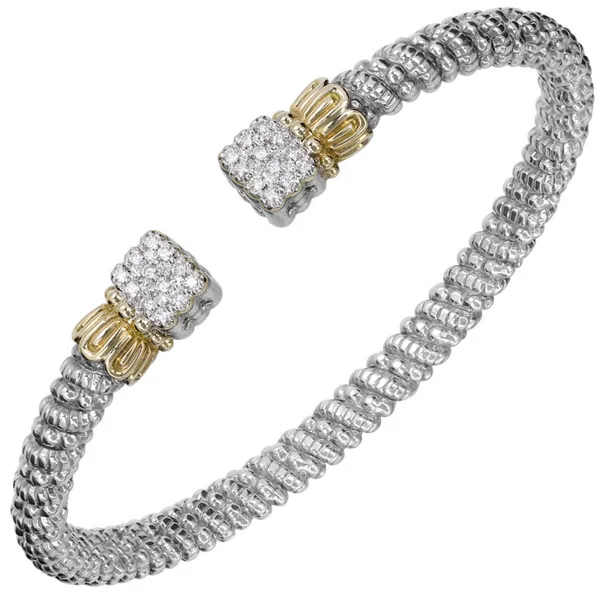 Sterling Silver and 14 Karat Yellow Gold Vahan Bracelet Roberts Jewelers Jackson, TN