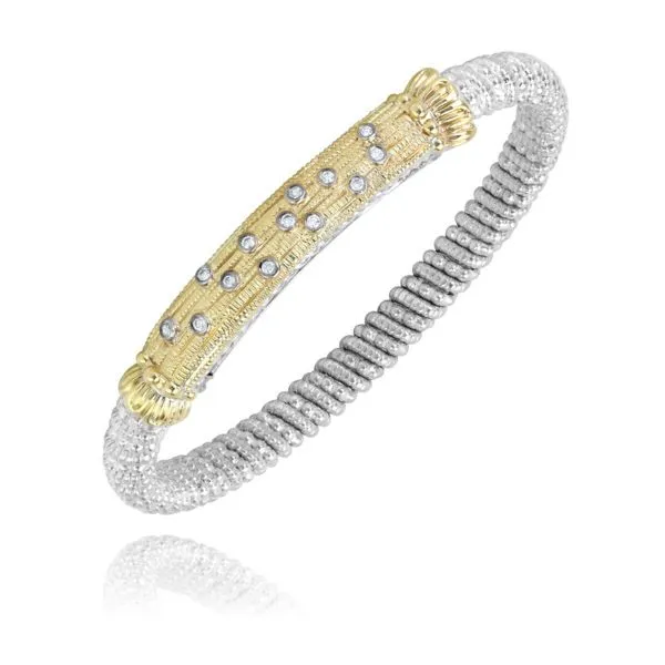 14 Karat and Sterling Silver Vahan Bracelet Roberts Jewelers Jackson, TN