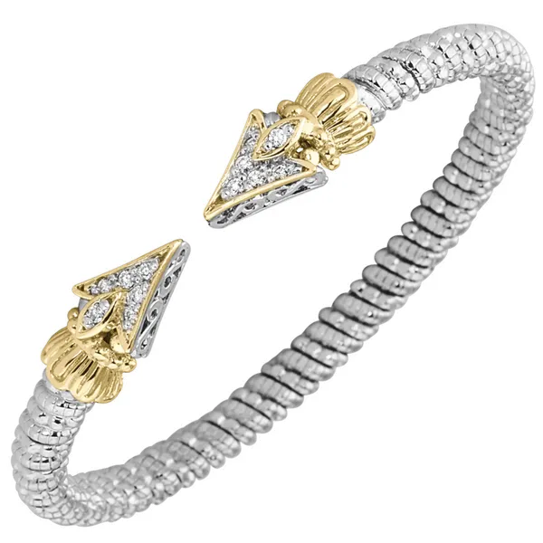 Sterling Silver and 14 Karat Yellow Gold Vahan Bracelet