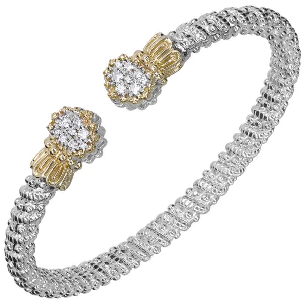 Sterling Silver and 14 Karat Yellow Gold Vahan Bracelet Roberts Jewelers Jackson, TN