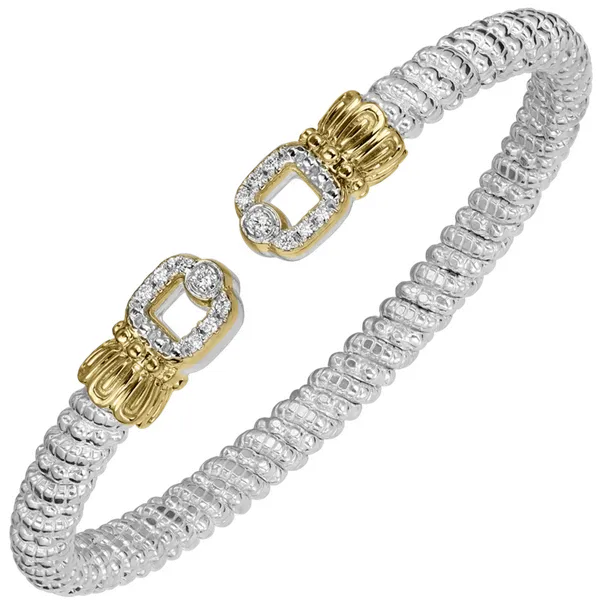 Sterling Silver and 14 Karat Yellow Gold Vahan Bracelet Roberts Jewelers Jackson, TN
