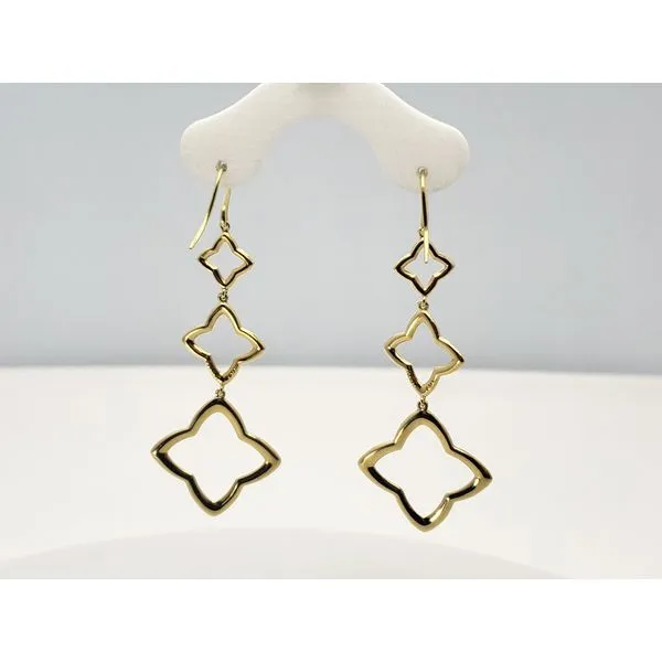 18k yellow gold David Yurman dangle earrings Image 2 Roberts Jewelers Jackson, TN