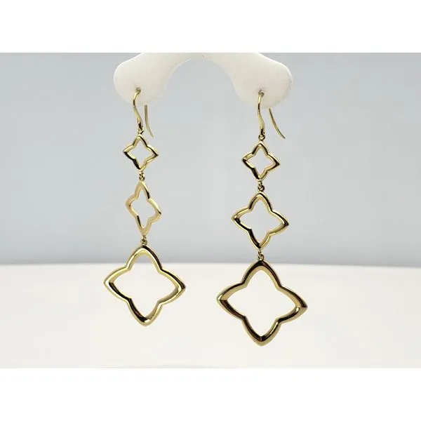 18k yellow gold David Yurman dangle earrings Roberts Jewelers Jackson, TN