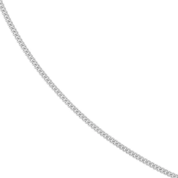 14K White Gold Curb Chain Roberts Jewelers Jackson, TN