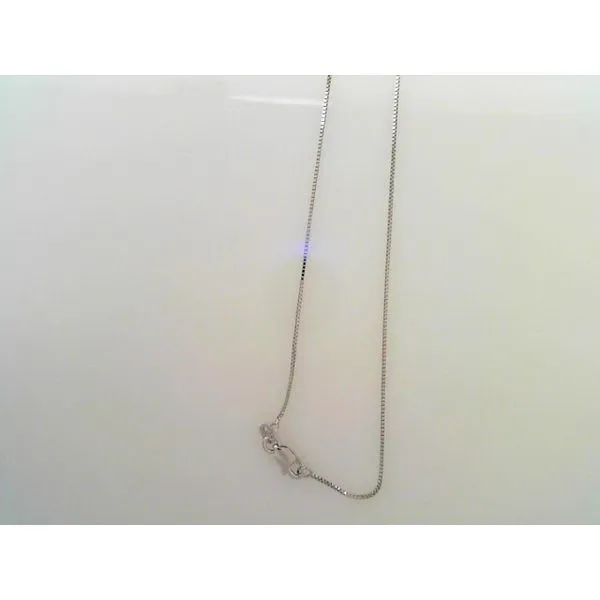 14K White Gold Box Chain Roberts Jewelers Jackson, TN