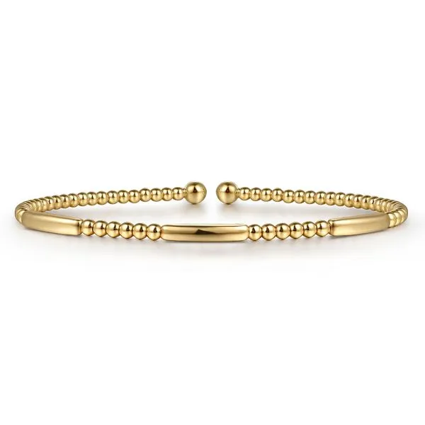 14K Yellow Gold Bujukan Open Bangle Roberts Jewelers Jackson, TN