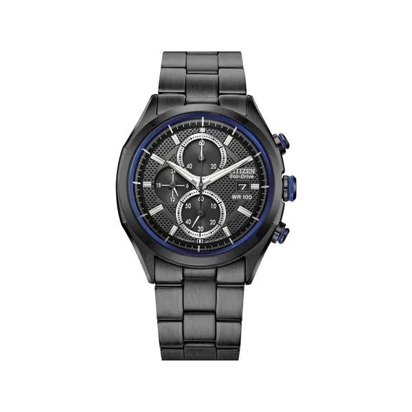 Drive black finish eco-drive watch Roberts Jewelers Jackson, TN