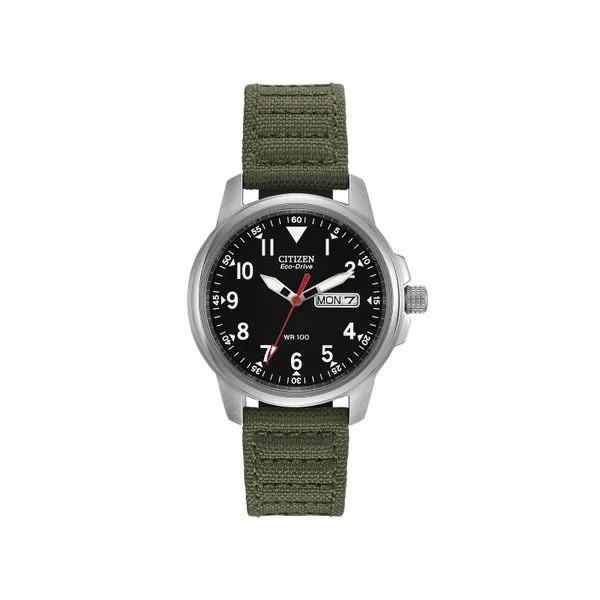 Chandler green band eco-drive watch similar item image