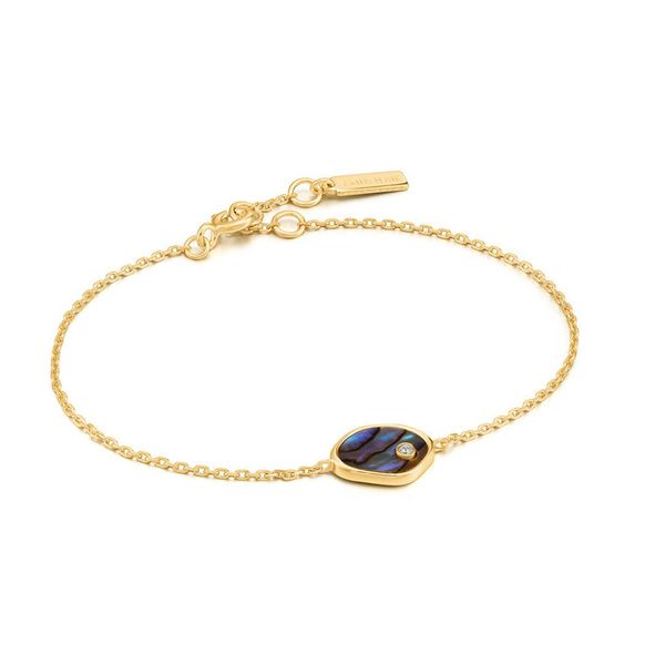 Gold Tidal Abalone Bracelet Roberts Jewelers Jackson, TN