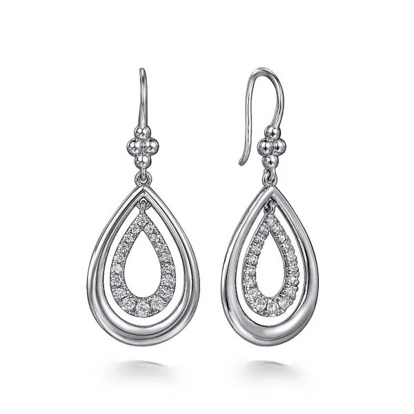 925 Sterling Silver Bujukan Teardrop Fish Wire Earrings Roberts Jewelers Jackson, TN