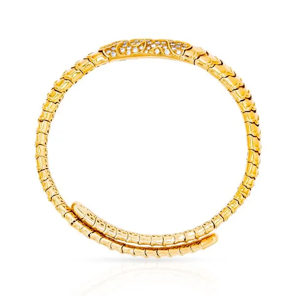 18k Yellow Gold Diamond Choker