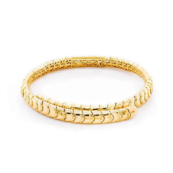 18k Yellow Gold Diamond Choker