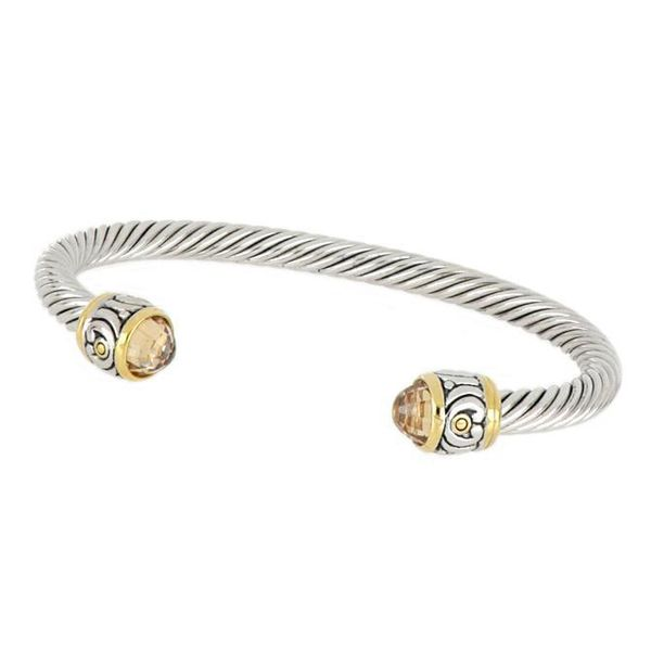 Ks Gold Onyx Small Oval Tips Cuff Bracelet  Panache Designer Jewelry
