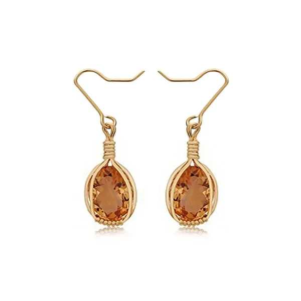 Gemstone Earrings Gemstone: Citrine Roberts Jewelers Jackson, TN