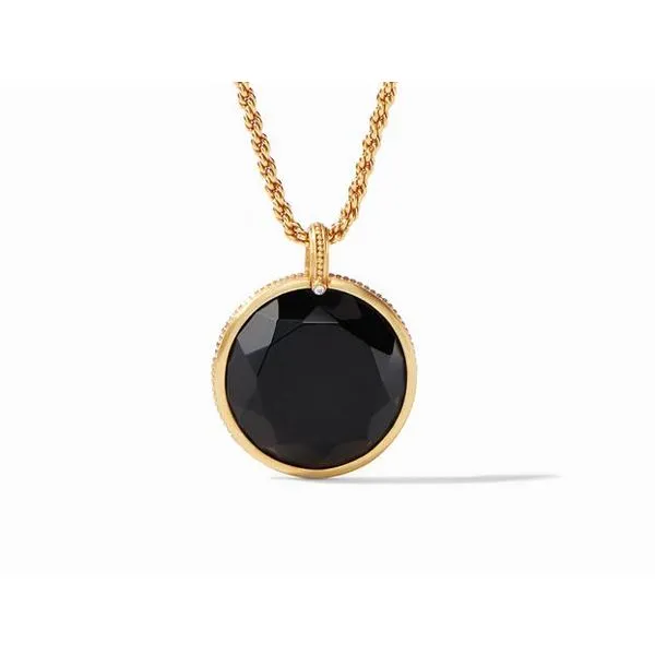 Coin Statement Pendant with Obsidian Black similar item image