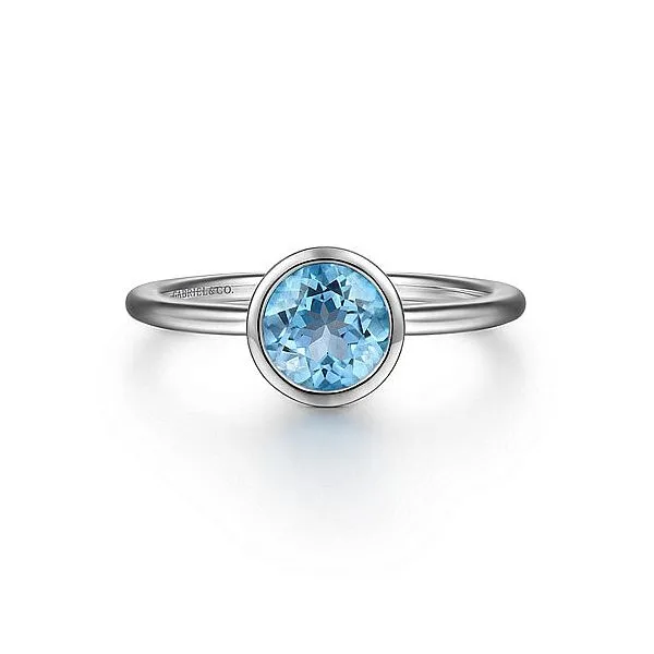 925 Sterling Silver Blue Topaz Ring Roberts Jewelers Jackson, TN