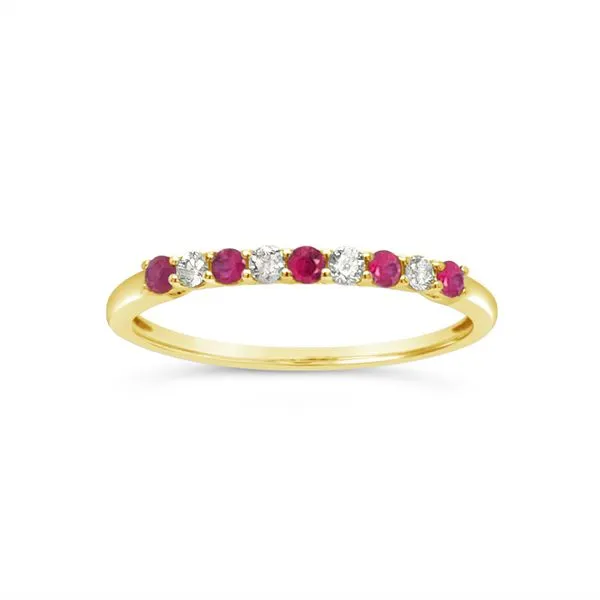 Gemstone Wedding Band Robertson Jewelers New Milford, CT