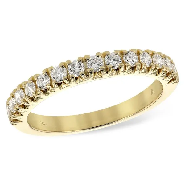 Gemstone Wedding Band