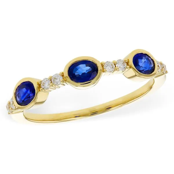 Gemstone Wedding Band Robertson Jewelers New Milford, CT